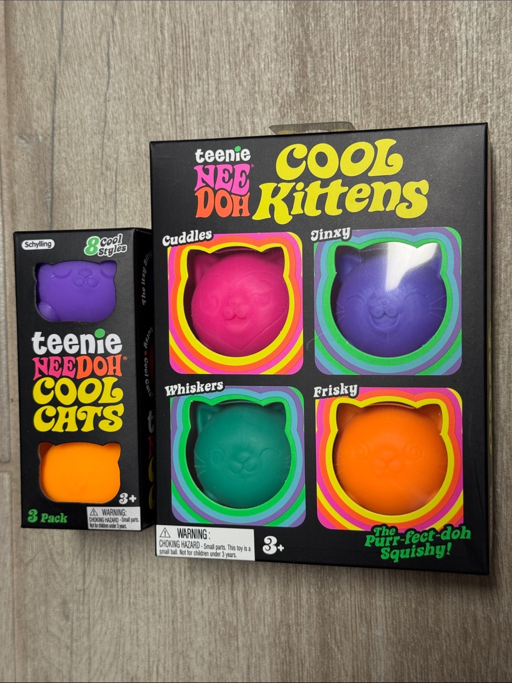 Teenie NeeDoh Cool Cats & Teenie Cool Kittens